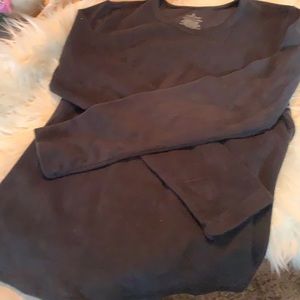 Cuddi Duds Fleece Top - L